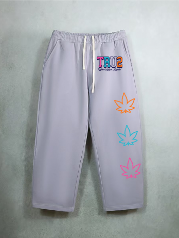 TRU2 Worldwide Quality Curved-Leg Sweatpants – 460GSM