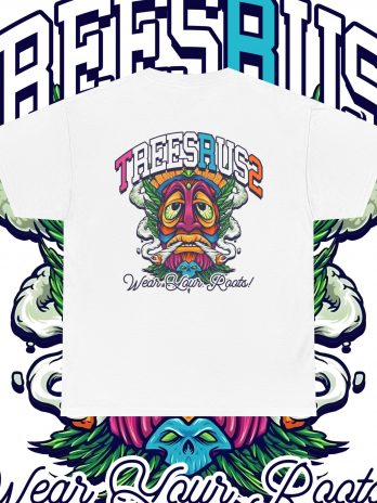 Treesrus2 Gradient Logo Tee – Sustainable Comfort, Signature Style