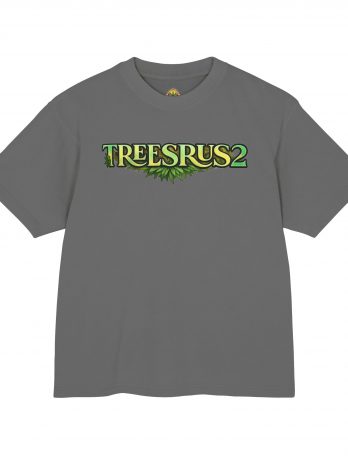 TreesRUs2 Graphic Tee — Green Forest Logo T-Shirt