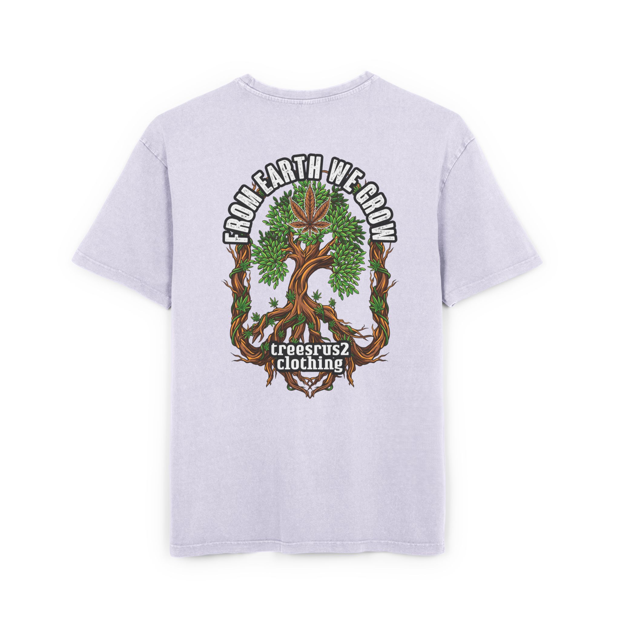 TREESRUS2 Oversized Acid Washed Tee - Image 8