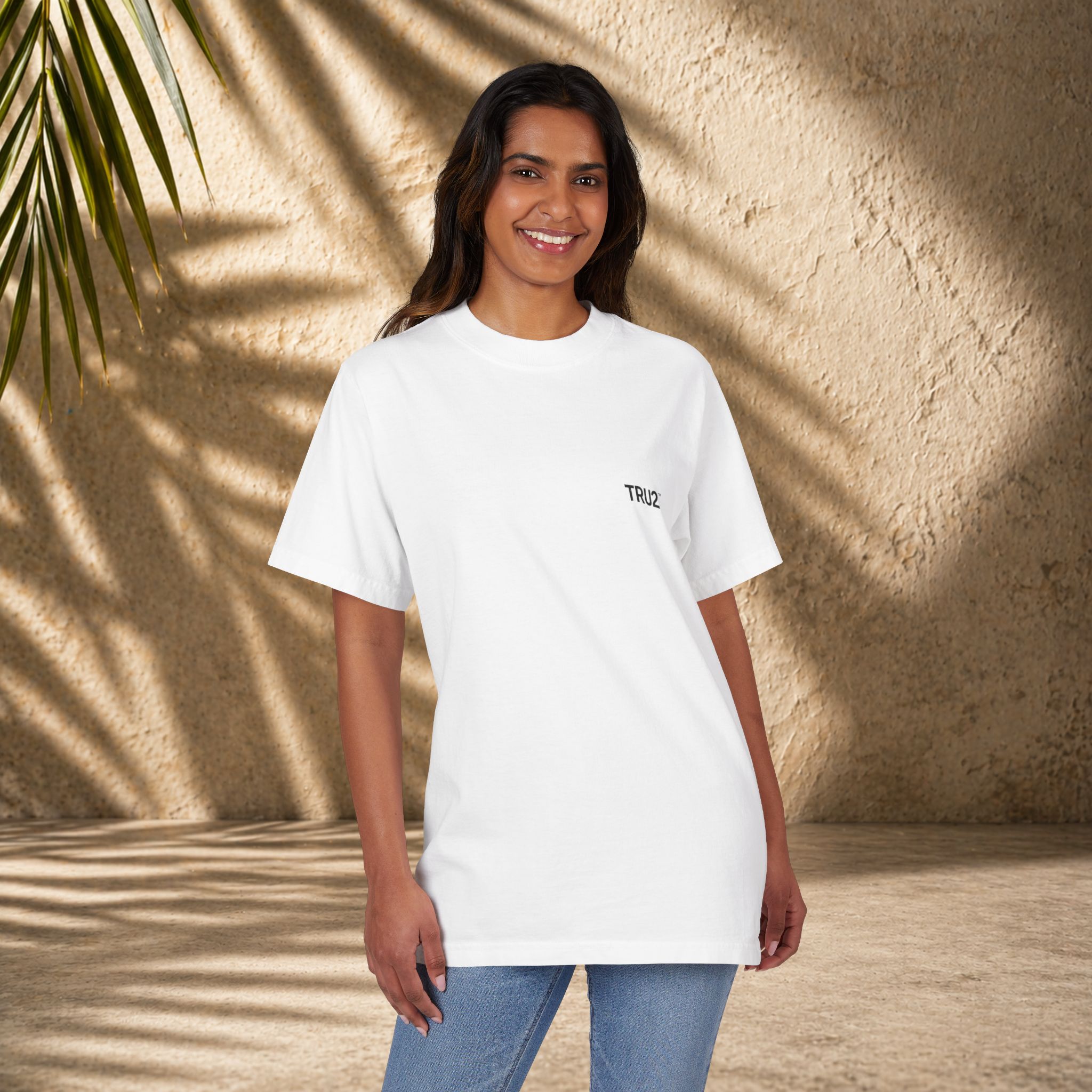 TRU2: Rooted Personnel Only Tee – Garment Dyed - Image 3