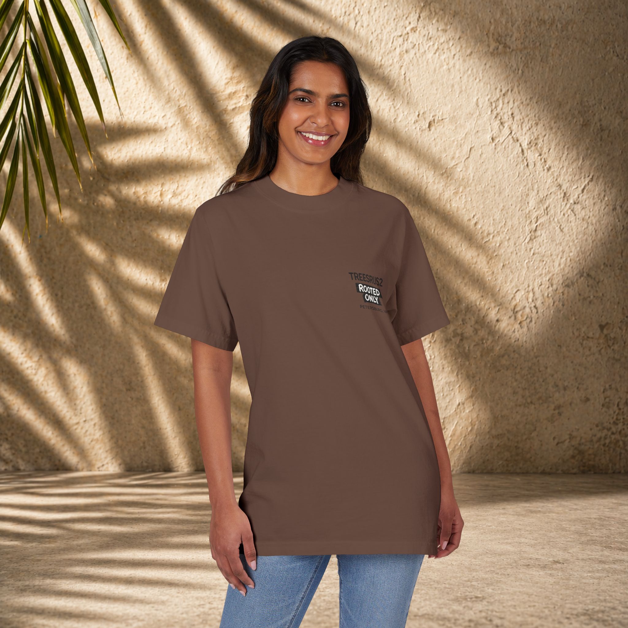 TRU2: Rooted Personnel Only Tee – Garment Dyed - Image 11