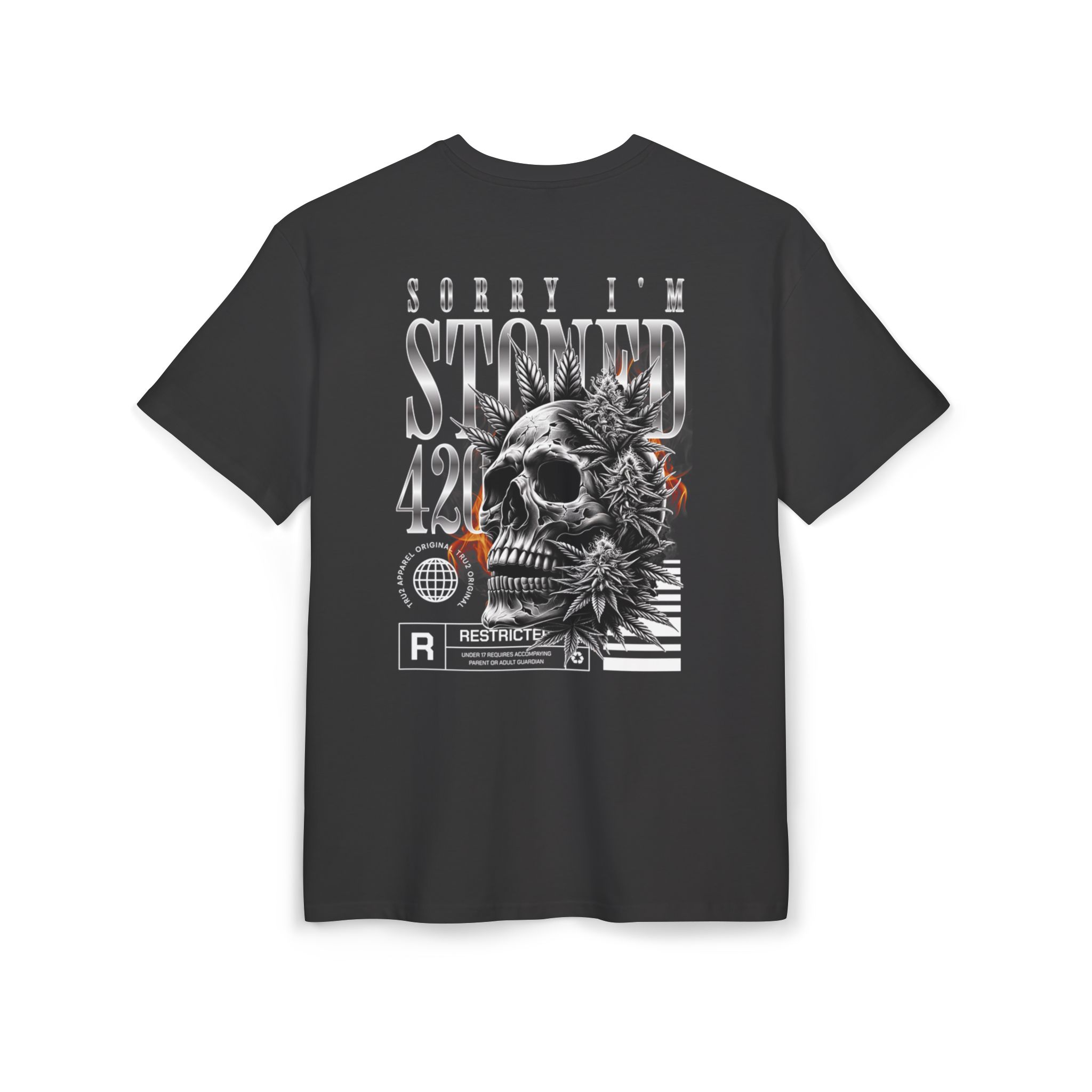 TRU2 Sorry Im Stoned Oversize Tee - Image 2