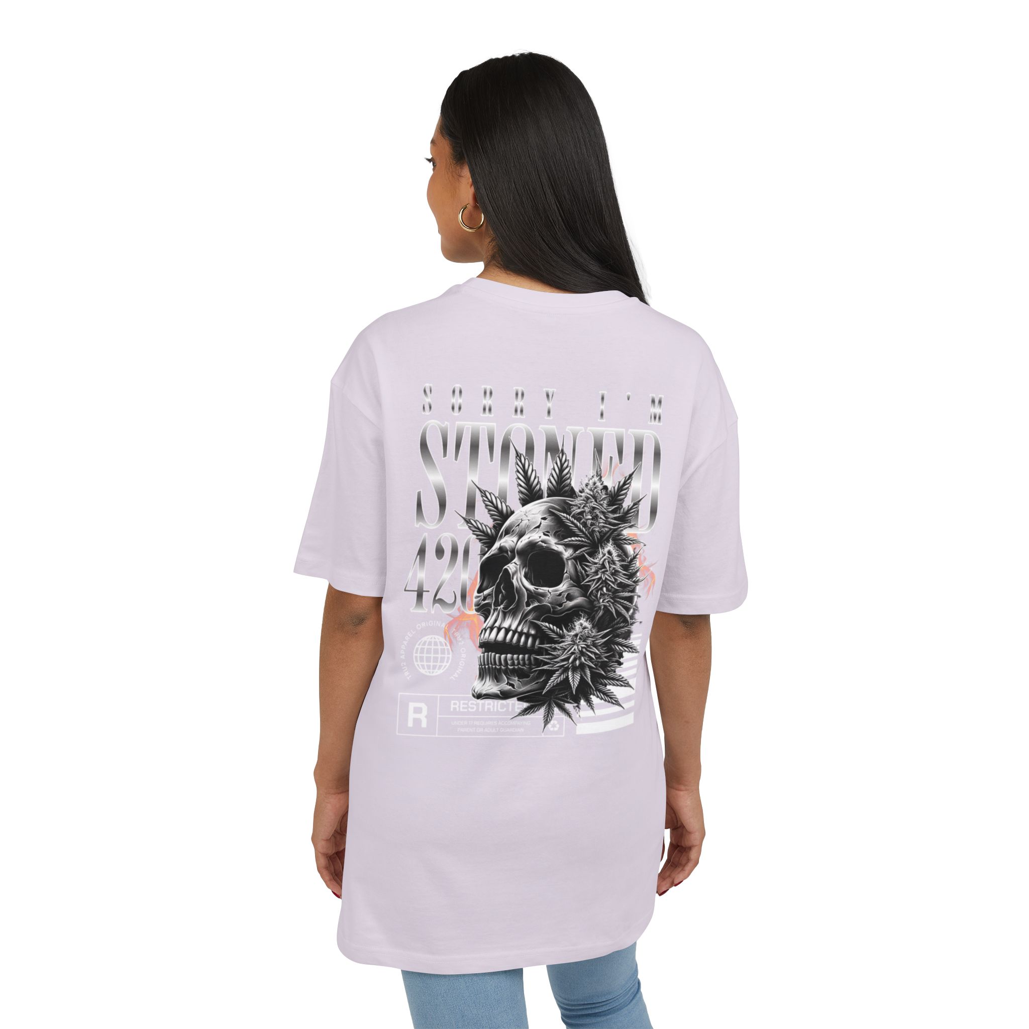 TRU2 Sorry Im Stoned Oversize Tee - Image 6