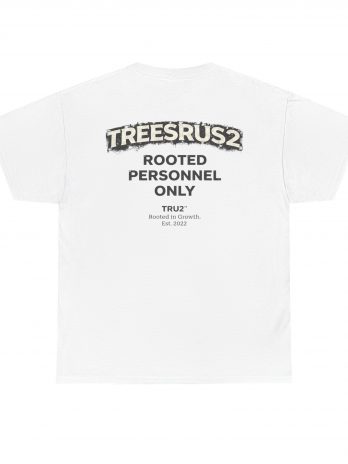 TreesRUs2 “Rooted Personnel Only” T‑Shirt – TRU Logo Graphic Tee