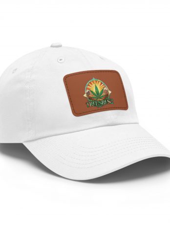 TreesRus2 Leather Patch Dad Hat: Classic Comfort, Elevated Styl