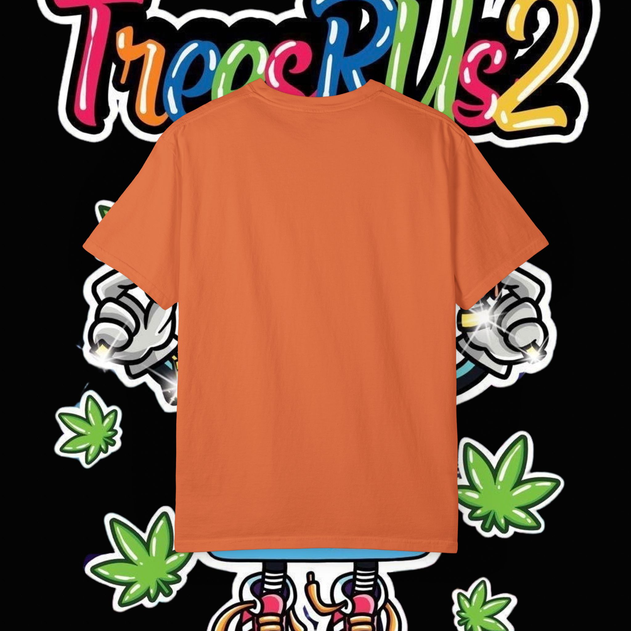 TreesRUs2 Whimsical Vending Machine Graphic T-Shirt - Image 4