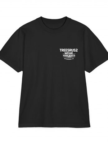 TreesRus2 ‘Wear Your Roots’ T-Shirt — Petersburg VA Vintage Logo Tee