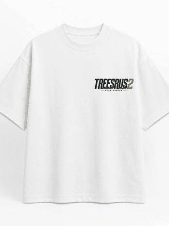 TREESRUS2 Phase Two Men’s Heavyweight Oversized T-Shirt – Stay Rooted Graphic Tee